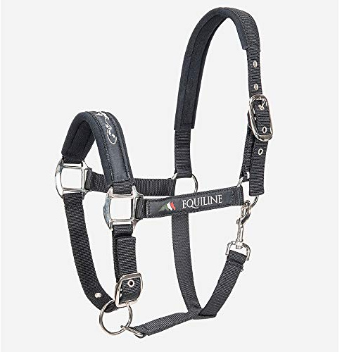 Equiline Halfter Timmy, Stallhalfter Größe Warmblut, Farbe schwarz