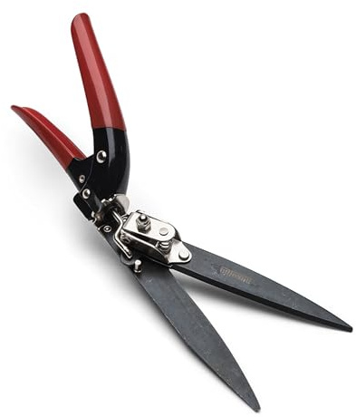 Grass Shears - Garden Clippers with Rotating Handle - Grass Cutter Edging Shears - Hedge Trimmer Garden Shears - Hedge Clippers or Yard Scissors for Outdoor Edges and Hedges by Kings County Tools