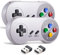 miadore Wireless USB Controller für SNES Emulator, 2 Pack 2.4G USB Gamepad Joystick SNES Game Controller für Windows PC Mac und Retropie