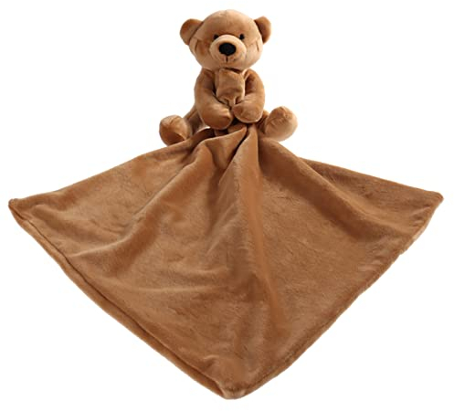 Apricot Lamb - Schlaf-gut-bär Schmusetuch Plüsch Komfort Kuscheltier für Babys - weich & waschbar - 33x33cm