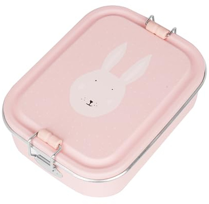 Trixie - Boîte à Repas pour Enfants en Acier Inoxydable - Petit Modèle - Mrs. Rabbit (Lapin)