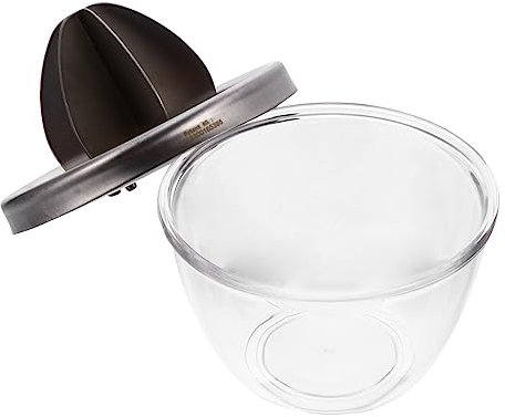 Mikinona 1stück Edelstahl Zitruspresse Manuelle Fruchtsaftpresse Für Orangen Zitronen Und Mehr Hochwertige Tragbare Saftpresse Mit Großem Fassungsvermögen Einfach Zu Reinigen Für