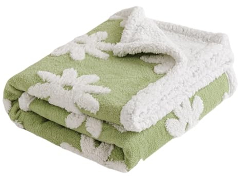 BESTORI wasserdichte Hundedecke Weich Katzendecke Haustier Decke für Hund Katzen beidseitiger Sofaschutz Waschbar Kuscheldecke für Autositz Couch Bett, Grün, 50x70cm