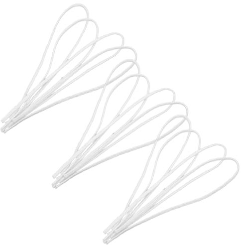 Zerodeko 12 Stoppini per Candele Bobine di Spago Stoppini per Candele Antifumo Stoppini per Lampade A in Cotone da 20 Cm/3 Mm per La Fabbricazione di Candele in Cera D'api