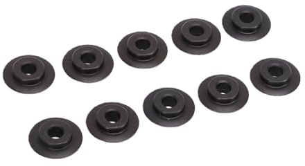 Aramox Ersatz-Schneidscheiben für Rohrabschneider, Manganstahl, 10er-Pack, 18 Mm Außendurchmesser, für Kupfer-, Messing-, Aluminium- und Kunststoffrohre