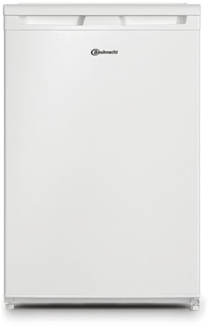 Bauknecht K55V1 113W Kühlschrank mit Gefrierfach, 114 l | Abtauautomatik, höhenverstellbare Sicherheitsglas-Ablagen, Obst- und Gemüseschublade, leise 35 dB, Weiß