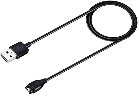 LOKEKE For Garmin Instinct USB Charging Dock Cable, Replacement USB Charger Charging Cable For Garmin Instinct/Garmin Fenix 5S Plus/Garmin Approach X40, 1m