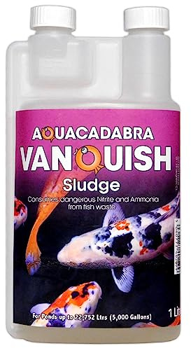 Aquacadabra Vanquish Sludge Pond Treatment Removes Waste & Sludge 1L