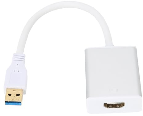 USB 3.0 zu HDMI Konverter, 1080P Display Mehrbild-Funktionskabeladapter, für PC OS X HDTV Projektoren Diaprojektoren