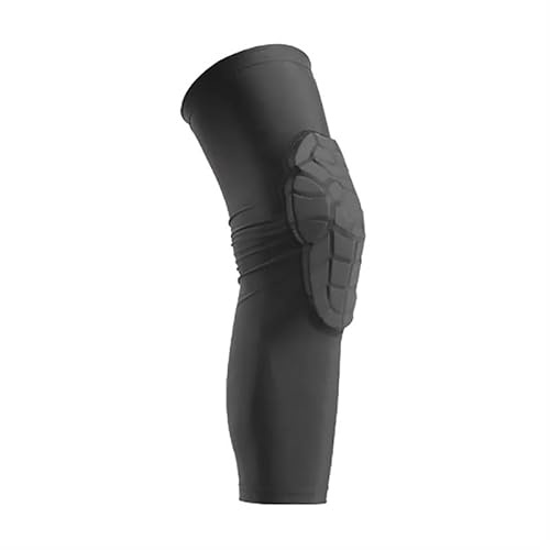 AD-BCrbgen Equipo de protección Rodilleras Coderas Baloncesto Panal Anticolisión EVA (Color : A, Size : M)