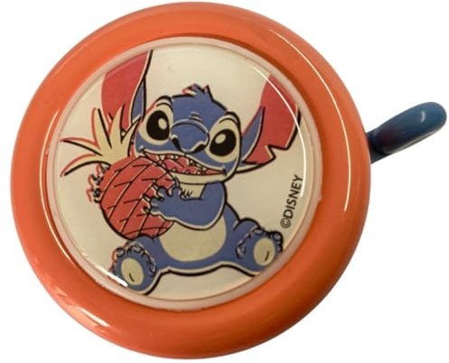 Disney Stitch Fahrradklingel Kinder | Fahrradglocke | Fahrrad Zubehör | kleine Geschenke für Mädchen | Outdoor Spielzeug | Klingel | Lilo und Stitch