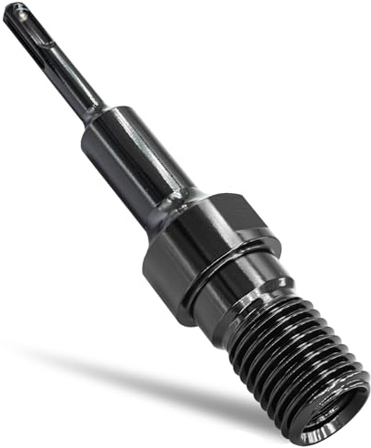 DaduoRi 1-1/4-7 Male to SDS Plus Core Drill Bit Adapter | Premium Hardened Steel for Concrete Coring Drill | Convenient Converter for Effortless Drilling | 1-1/4-7 SDS Plus Adapter