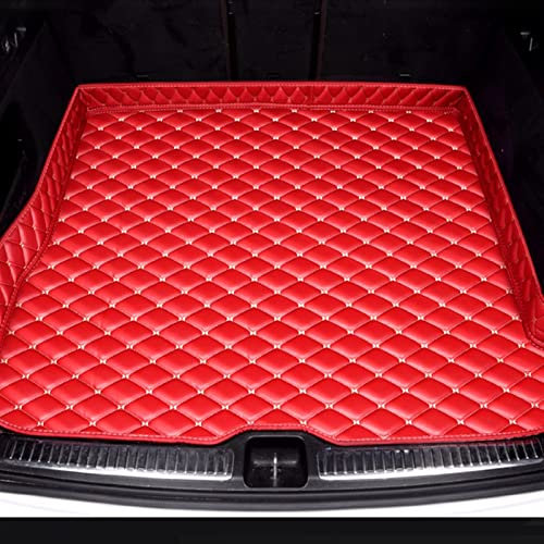 Auto Kofferraum Matte Kofferraummatten Für Geely Geometry 2020-2022 Autozubehör Autowaren Innendetails Antirutschmatte(Rot)