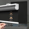 Sh000ad Tende a Rullo per Finestre,Tenda Automatica a Molla per Ufficio Soggiorno,Privacy,Isolamento,Tenda Avvolgibile Oscurante,Grigio Scuro,Personalizzate,Larghezza x Altezza (95cm x 130cm)