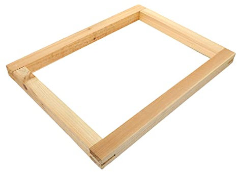 PHENOFICE Siebdruckrahmen Tragbarer Siebdruckrahmen Für DIY-heimwerkerprojekte Siebdruckwerkzeuge Für Anfänger Und Bastelarbeiten