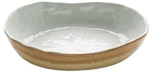 JYBNBBE Ensaladera de cerámica Ovalada Retro, Plato para Sopa para el hogar, Plato para Verduras, ensaladera de Frutas, ensaladera Extra Grande,5 One Size