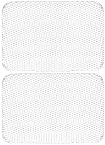 SEWACC 10 Alfombrillas Desechables De Aluminio para Parrilla De Barbacoa Alfombrillas De Malla Antiadherentes para Barbacoa Al Aire Libre 15 27 X 12 Pulgadas Color Plateado