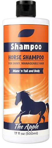 Shampoo för man och svans - 500 ml djup näring, hästvårdstillbehör, pälsrengöring, detangling schampo | Djup näring 500 ml + perfekt för rengöring och