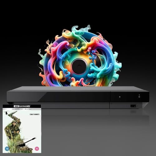 MULTIREGION Blu-ray Player Compatible with Sony UBP-X700K MultiRegion for DVD Blu-ray Region B - DVD Regions 1-8 - Bundle Including GhoBus 4K UHD Disc