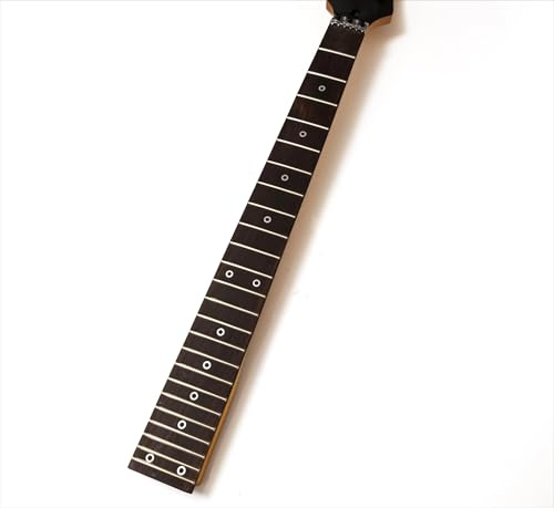 24 Bünde Ahorn E-Gitarre Hals Matt Palisander Griffbrett 65.0 cm Maßstab Modernes C-Profil für Gibson LP Style