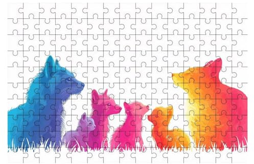 Puzzle 2000 Teile Tier, Einfach Puzzle 2000 Teile Erwachsene, Puzzel für Die Ganze Familie, Klassische Puzzles Geschicklichkeitsspiel, Holzpuzzle für Geschenke für Frauen Männer, Deko Wohnzimmer -2507