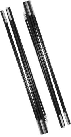 Aramox 4,48M Campingtältstång i Glasfiber, Lätt Stödstång för Tält för 5-6 Personer, Hållbar Design med Flera Sektioner för Enkel Installation och Bärbarhet