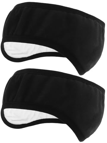 IMIKEYA Sleeping Ear Muffs 2Pcs Plush Soundproof Noise Cancelling Earmuffs for Men Women Lightweight Portable Noise Reduction for Travel Running