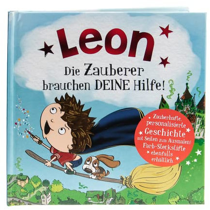 Personalisiertes Magisches Märchenbuch - Leon