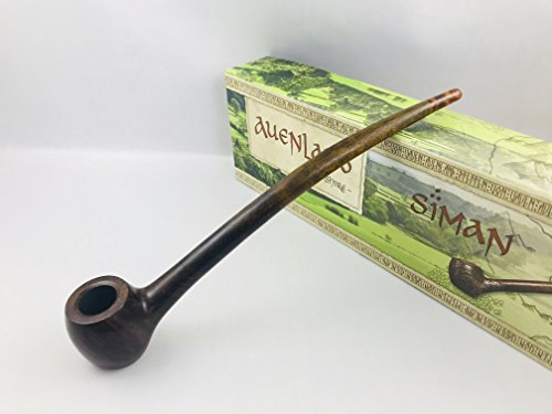 VAUEN Auenland The Shire Siman Pfeife glatt braun MeyTrade Set Neuheit Mai 2018