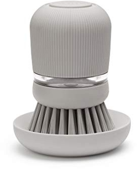 Brabantia Seifenspender-Spülbürste, Mittelgrau