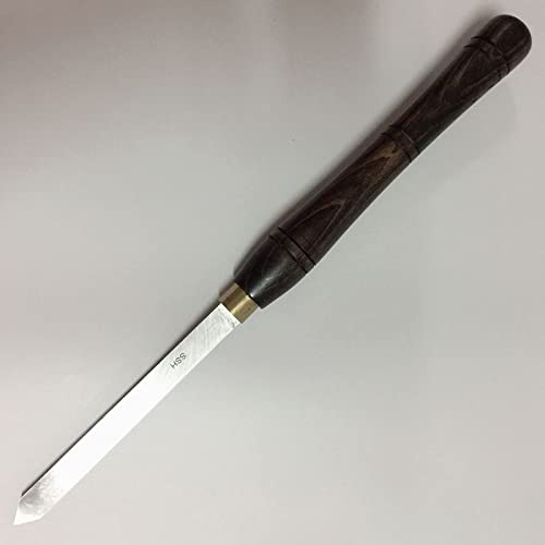 Herramientas De Torno Madera HSS 1 Piezas, Formones Para Tallar Madera, Cinceles Para Tornear Madera, Cincel De Torno Para Carpintería Para Aficionados Al Bricolaje,5/8 parting tool