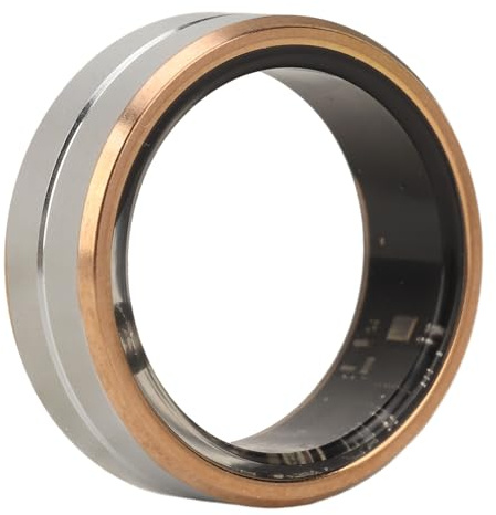 Smart Ring Fitness Tracker, Ring Zur Überwachung der Schlafgesundheit, Fernsteuerung der Kamera, IP68 Wasserdichter Smart Health Ring mit APP für Männer und Frauen, IOS und Android