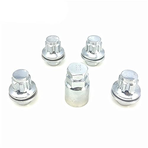 1 SET M12 * 1.5 Dadi antifurto standard for ruote for JAGUAR F-Type XF S-pyte CCX X-pyte CF1 F-Type XE X760 XF CC9 XF X260 XJ