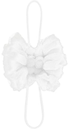 Back Washer - Back Shower Scrub | 2 In 1 Loofah Sponge | 2 In 1 Shower Loofah | Body Cleansing With Rope Handles, Quick Dry Puff Sponge For Removal Of Hair