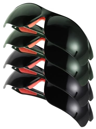 BUGUUYO 4 Piezas Gafas de Soldadura Protección Ocular Anti-impacto y Uv Ligero para Soldadores Hombre con Protección Contra Salpicaduras y Luz Intensa