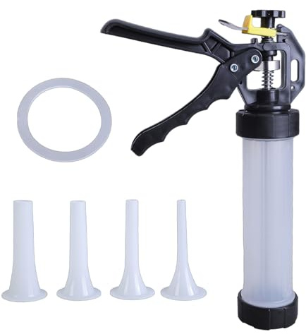 Máquina de salchichas manual para uso en la cocina, relleno de salchichas casero, fabricante manual de salchichas, utensilio de cocina, relleno de salchichas