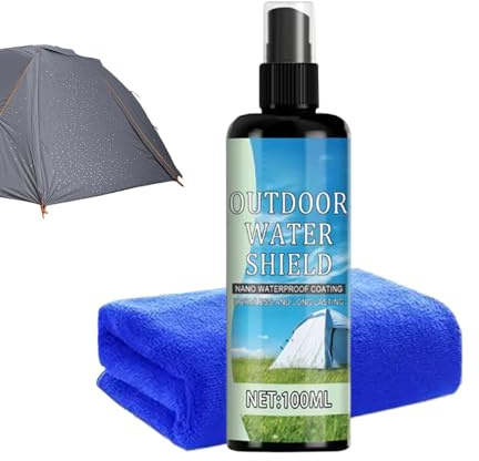 Huayeex Spray Impermeable para Tejidos | 100ml Líquido Impermeabilizante,Spray para Tejidos de Exterior con Protección Solar e Hidrófuga | para Muebles De Patio Tiendas De Campaña Equipo De Camping