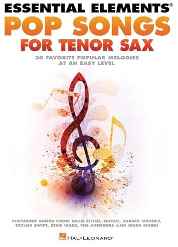 Essential Elements Pop Songs for Tenor Saxophone