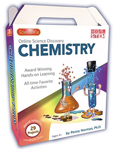 Química de descubrimiento en línea: sólidos, líquidos, gases (ScienceWiz Online Discovery)