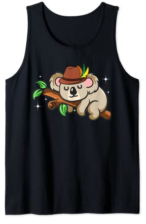 Lustiges Panda mit Trachtenhut Tank Top