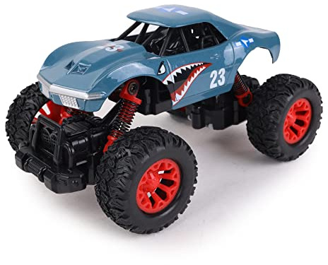 TURBO CHALLENGE - Monster - Die Cast - 026810-1/28 - Voiture Rétro-Friction - Modèle Aléatoire - Métal - À Partir de 3 Ans