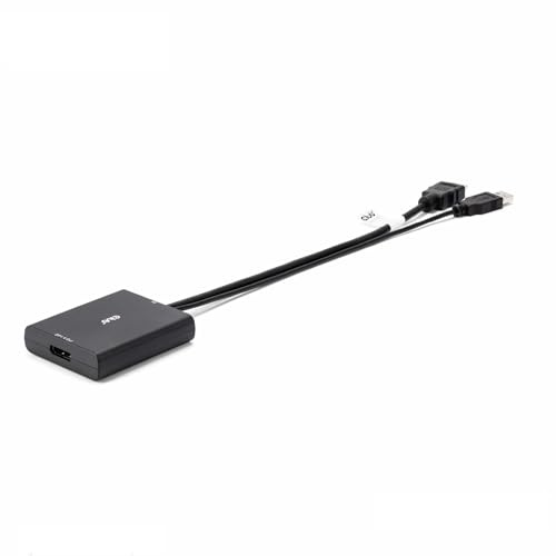 Club 3D HDMI 2.1 to DisplayPort 1.4 Active Adapter Cable - 4K 120Hz 8K 30Hz Converter for PC Laptop Gaming Console to Monitor - USB Powered Male to Female Display Adapter CAC-1335