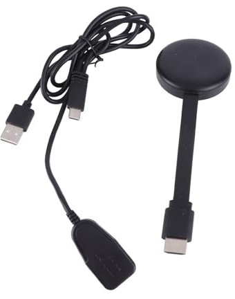 Adaptador de Pantalla Inalámbrico, Adaptador Inalámbrico de Pantalla HDMI Dongle, Adaptador de Duplicación de Pantalla 1080P Dispositivo de Transmisión de Pantalla para