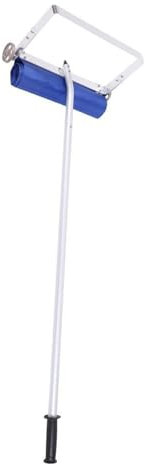 Râteau à Neige réglable pour Toit avec Manche Extensible de 6,2 à 21 Pieds, Coupe-tête Large, glissière à Neige en Tissu Oxford Lisse, Roues faciles à déplacer