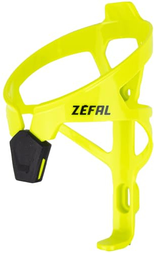 ZEFAL Pulse A2 - lätt cykelflaskhållare - cykel/mountainbike/landsvägscykelhållare - slitstark och hållbar cykelflaskhållare - 26 g - fluorescerande gul - tillverkad i Frankrike