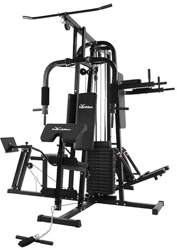 Iron Man Advanced 4 Station Home Multi Gym with 100kg Weight Stack