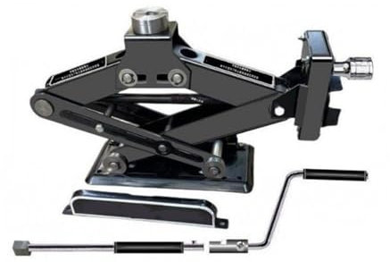 Car Jack, 2,8 T 2T Auto-Scherenwagenheber, manuell und elektrisch, for den doppelten Einsatz geeignet, geeignet for Wartungswerkzeuge wie Autos und Motorräder, für Autos/SUVs/Limousinen(A2T)