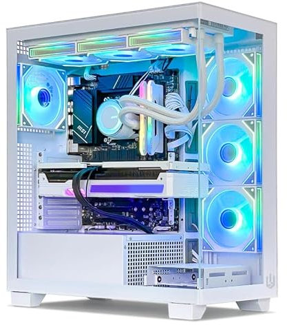 INFOMAX | PC Gamer, Ordinateur de Bureau, PC Gaming - PROCESSEUR Intel Core i7 • NVIDIA RTX 5080 16 GO • RAM 32 GO RGB • SSD 2 to • WiFi • BOÎTIER ARGB • Watercooling ARGB • FREEOS