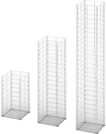Gabionen-Set 3-TLG. verzinkter Draht für Garten & Landschaftsbau | Stabile Absperrung, langlebig und korrosionsbeständig | Ideal für Sichtschutz und Einfriedungen
