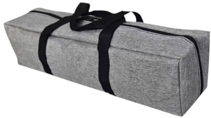 Sharplace Borsa per palo da tettoia con cerniera, borsa da trasporto per cuscino, treppiede, tavolo arrotolabile, tenda, tappetino, 110x25x25cm